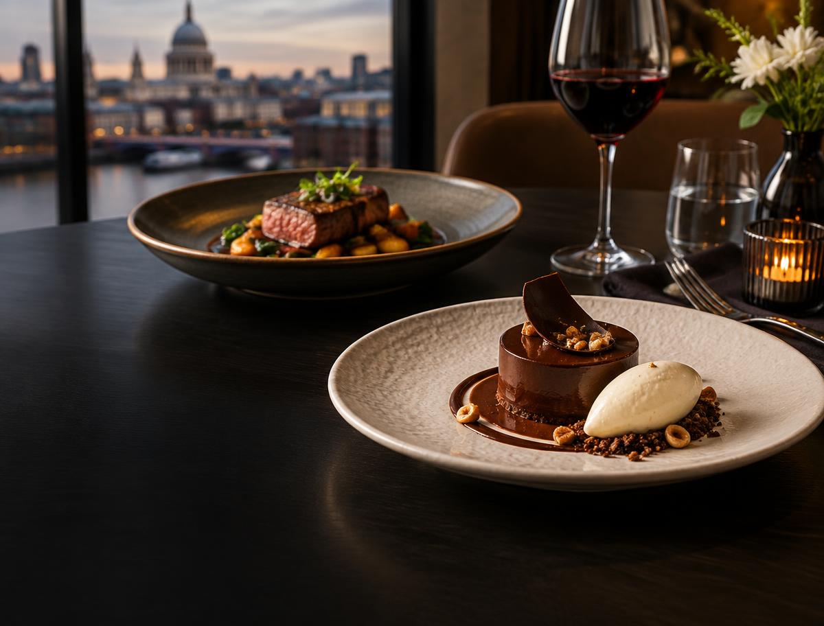 Free Dessert With Any Main Course at Leicester Square Facilities